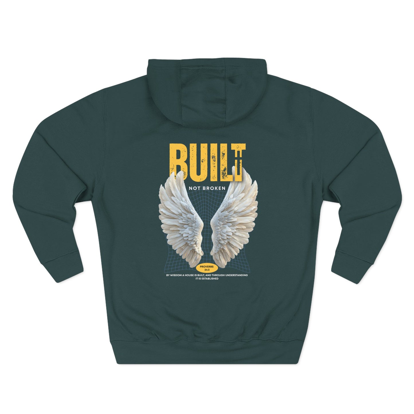 Built Not Broken Hoodie